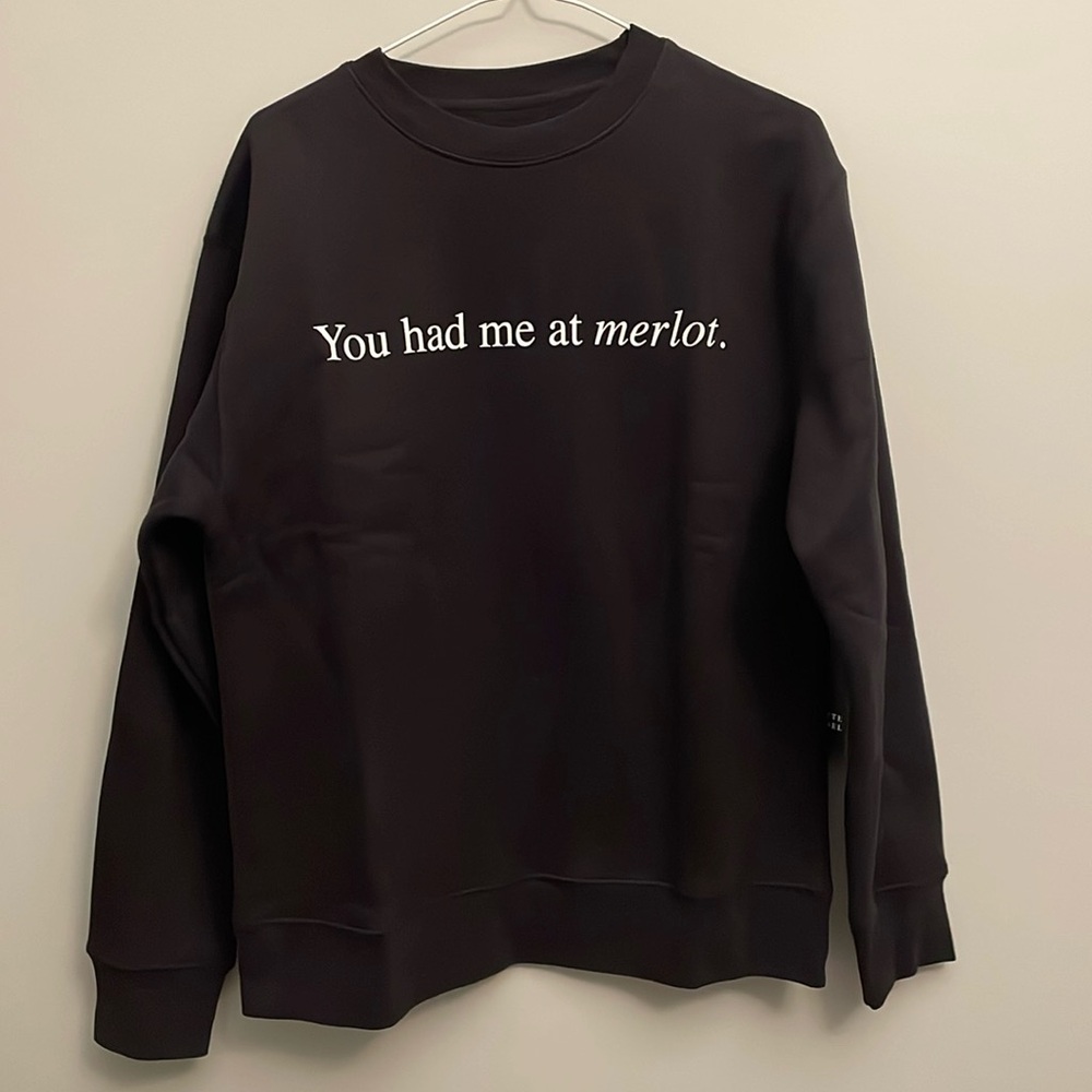NWT Brunette The Label crew neck